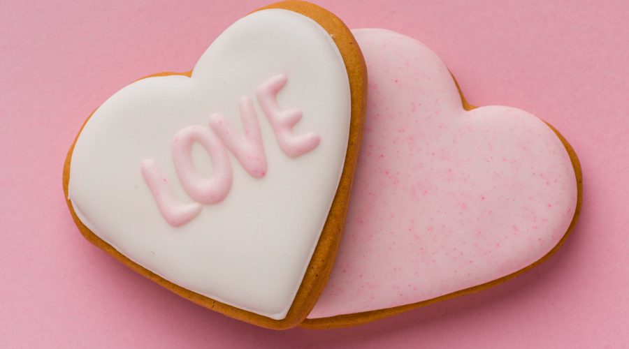 słodycze z logiem na walentynki