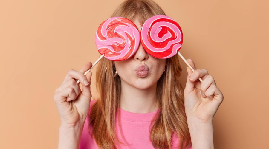 słodycze na dzień kobiet logo