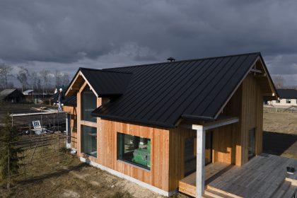 Wizualizacja energooszczędnego domu w Częstochowie, z zastosowaniem rozwiązań zwiększających izolację cieplną i efektywność energetyczną